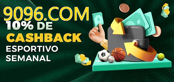 10% de bônus de cashback na 9096.COM